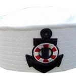 High-Quality-Navy-Sailor-Cap-Anchor-Pattern-Adult-And-Child-Paty-Hat-Cap-Anchor-Pattern-For copy